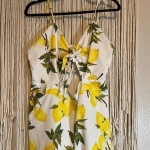 Lemon Romper
